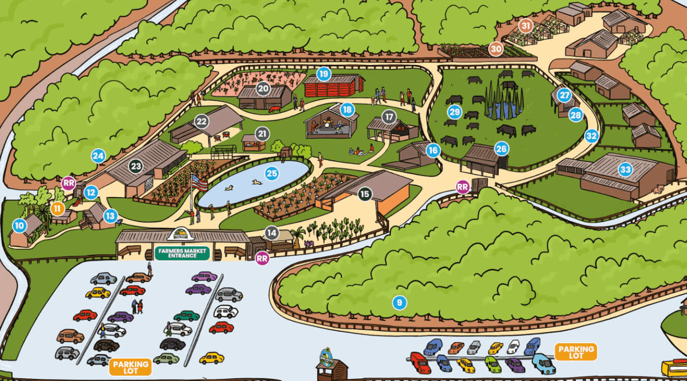 Hobe Sound Farms property map